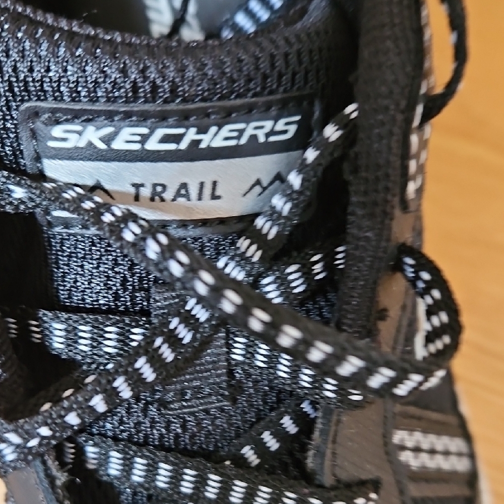 Skechers Womens Black Trail Shoes - Picture 4 of 6